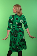 Vera klänning 1960 mörkgrön
