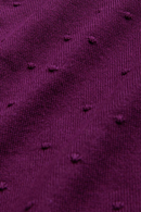 Cardi Raglan Roundneck Droplet Striking Purple