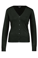 Bamboo kofta V-neck black