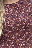 Kajsa dress Kvartett vinröd