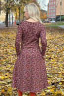 Kajsa dress Kvartett vinröd