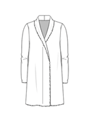 Blusbar long cardigan Black