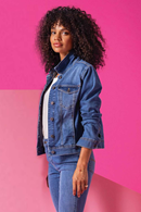 Zoë jacket Washed-l-blue
