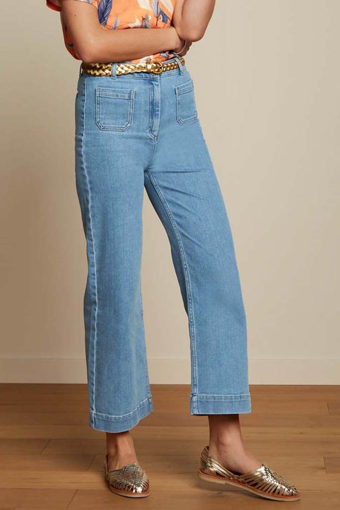 Jeans high waisted pocket pants