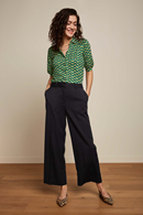 Carina blouse Brazza, Jasper Green