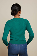 Droplet cardigan Lapis Blue