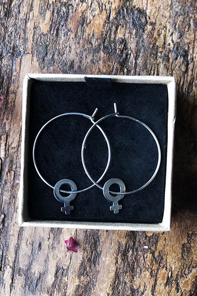 Loopsörhängen Femme