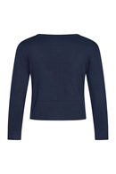 Bamboo kort kofta 3/4 ärm Navy