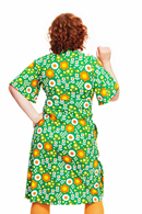 Vilma klänning Daisy Grön