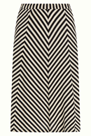 Juno kjol Chopito Stripe black