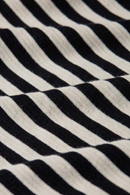 Juno kjol Chopito Stripe black