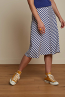 Juno skirt Chopito Stripe blue