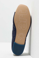 Ballerinaskor Blue-Cream