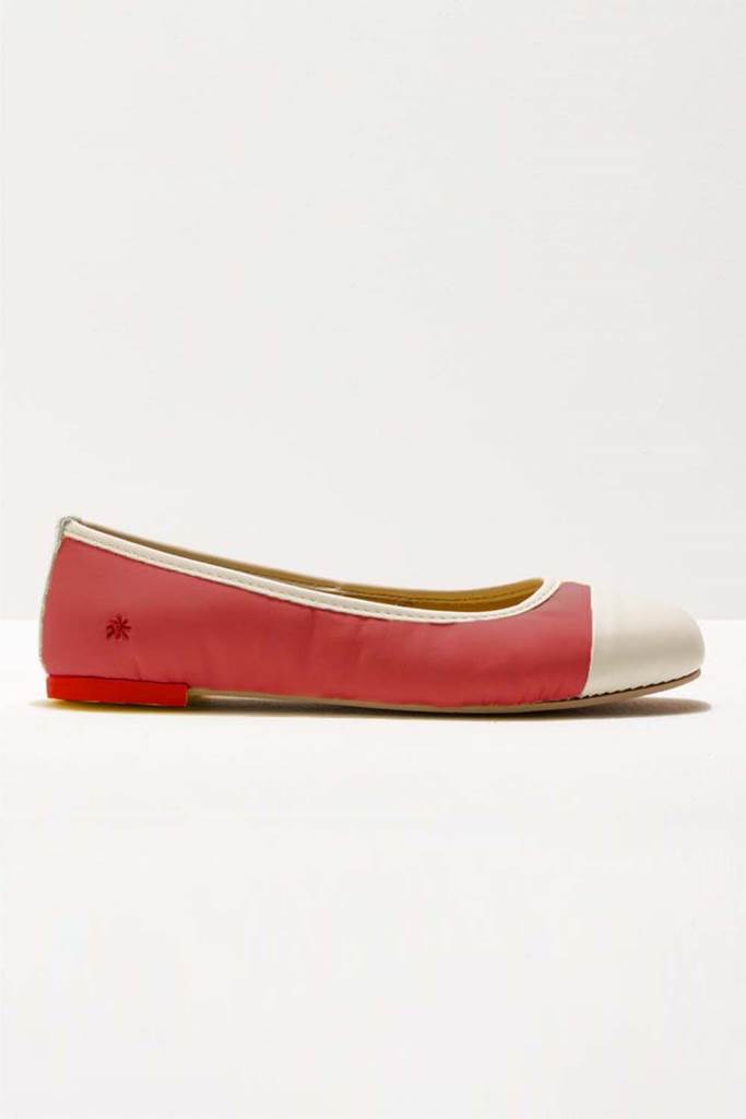 Ballet flats Red-Cream