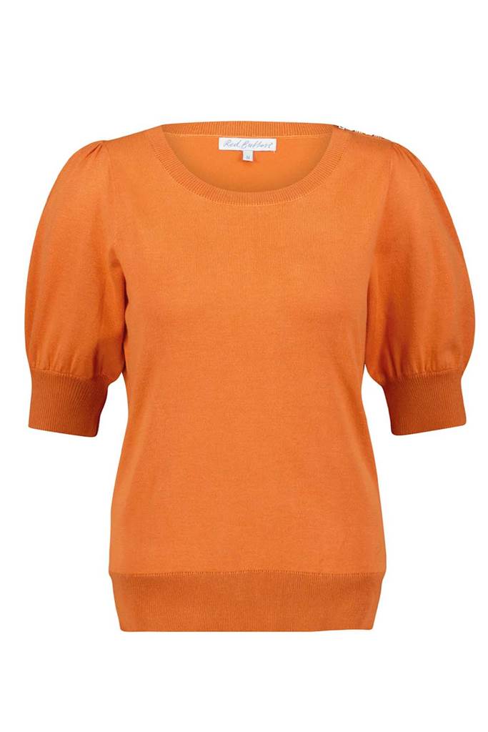 Sweet puff top Tangerine