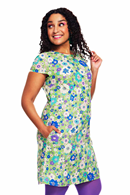 Alice dress Kreativ Grön - Green floral print dress