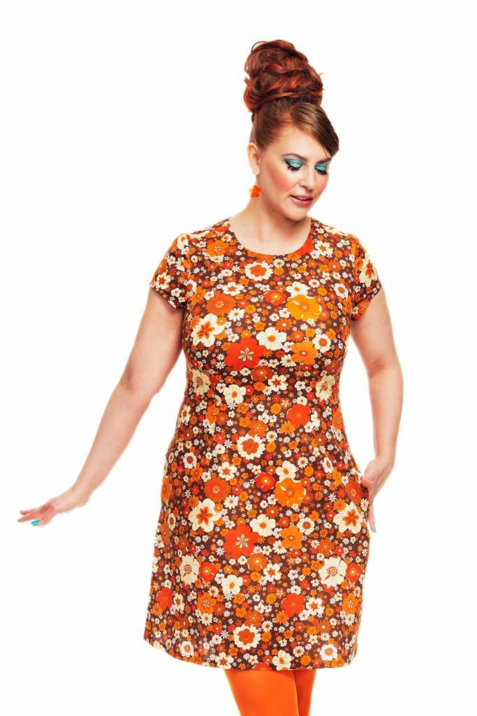Alice dress Kreativ Brun