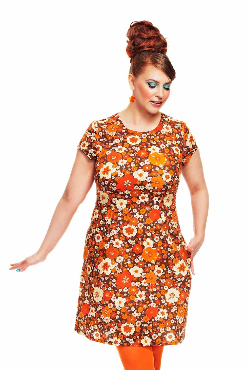 Alice dress Kreativ Brun