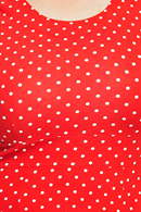 Hilda dress Dot Röd