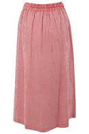 Danespresso skirt Bright Red/Chalk