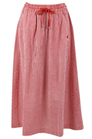 Danespresso skirt Bright Red/Chalk