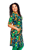 Monica klänning Växtkraft grön
