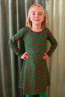 Ester MINI klänning Sekund grön