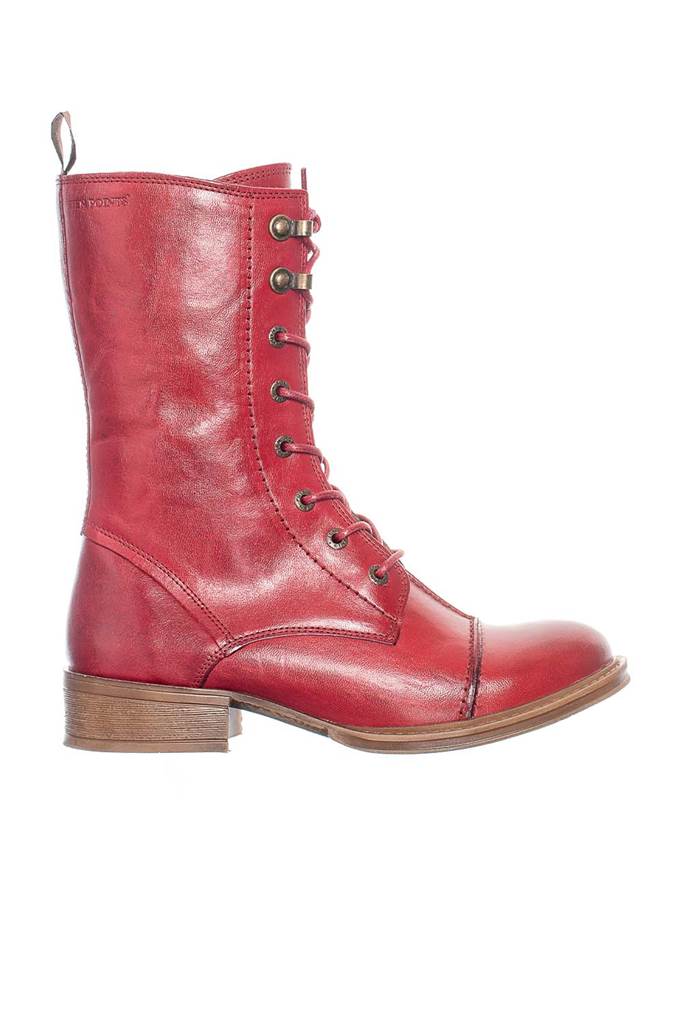 Pandora boots halvhögt skaft Sundried Tomato