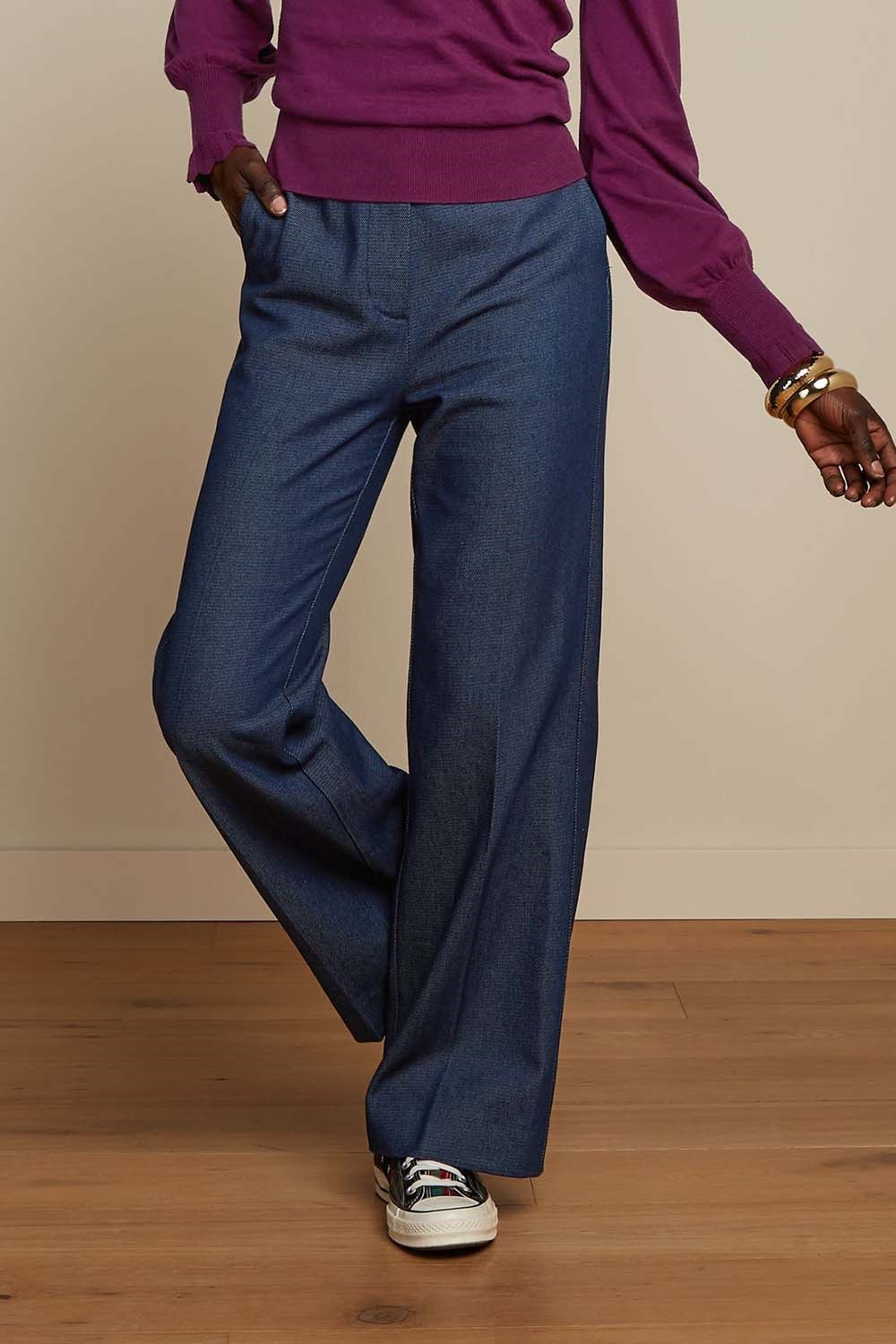Marcie pants Hennite blue