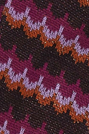 zigzag glove Caspia purple