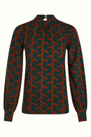 Phoebe top Noushh pine green