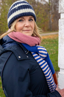 Danesofty Fuzzy mössa DK Navy/Chalk
