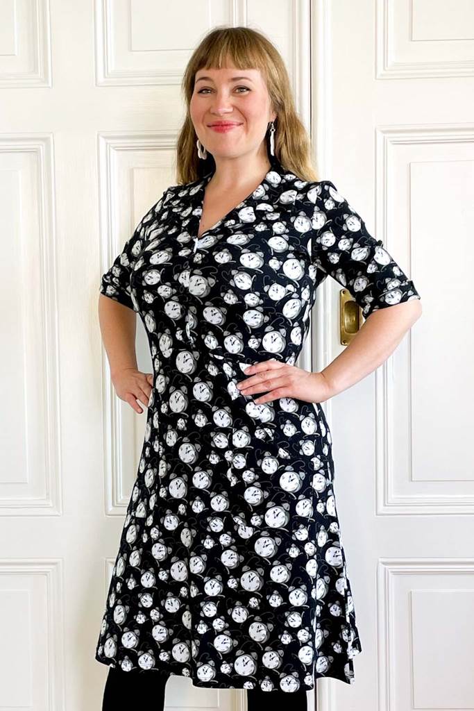 Monica klänning UNIKA Tidsresa svart