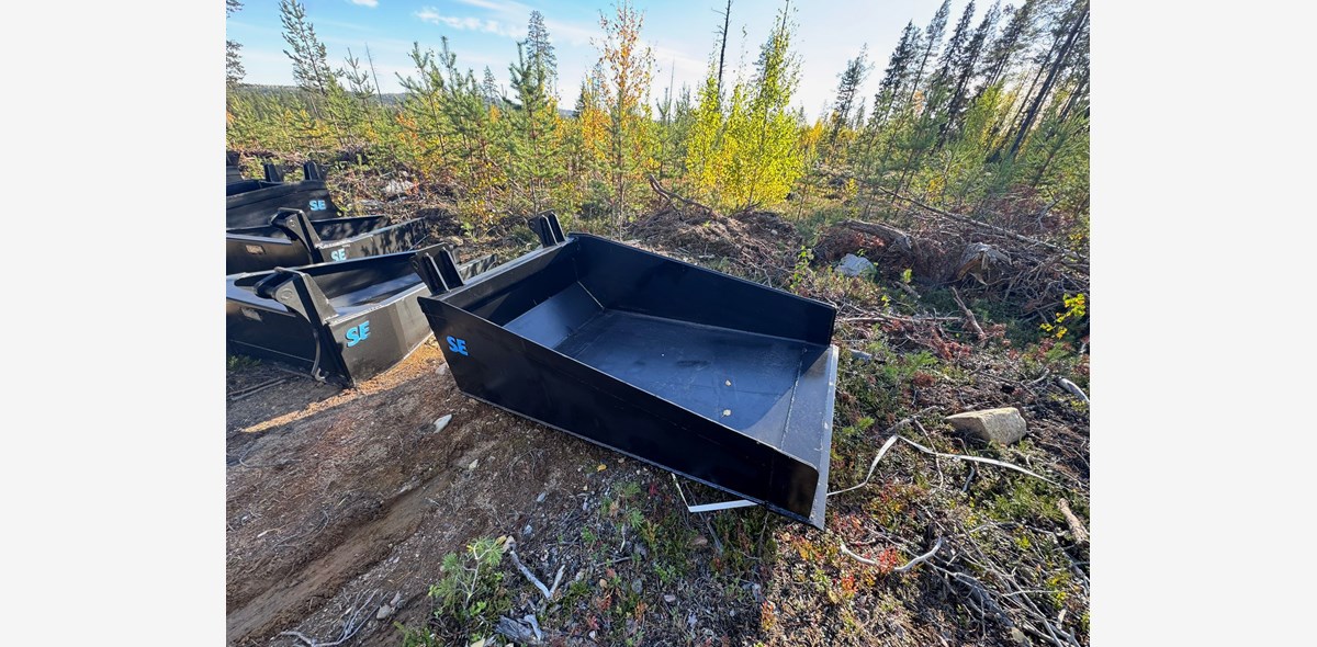 Terex 80-120 återfyllnadskopa 2m rak