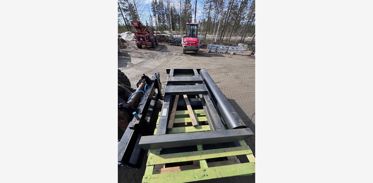 Utan Fäste Avjämningsbalk 1,5m (ø146mm)