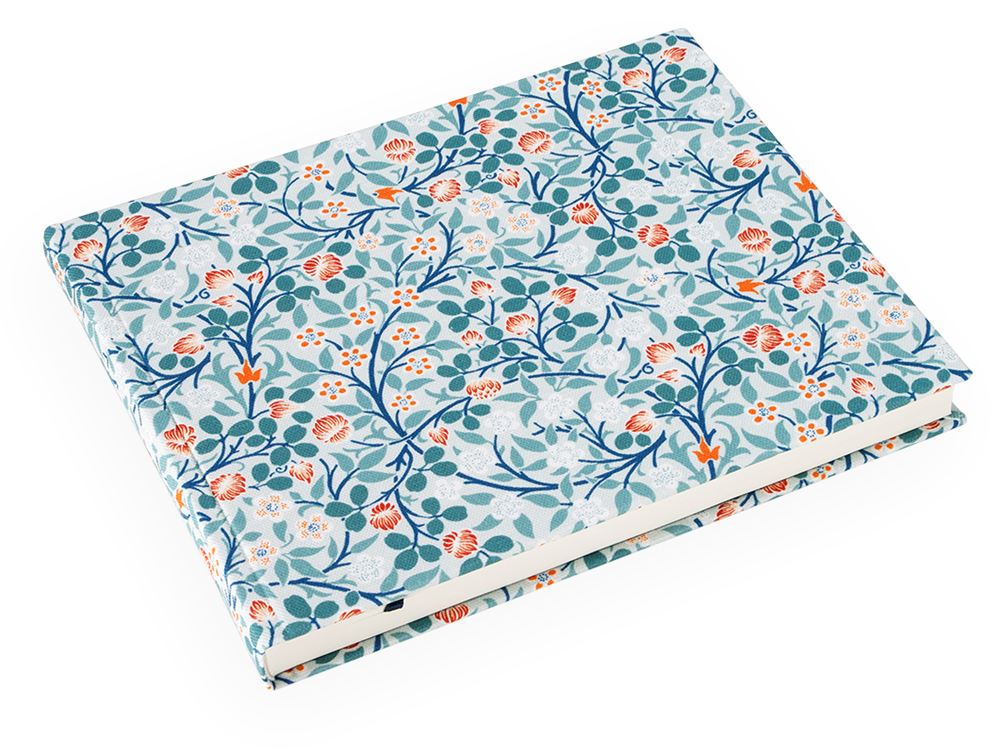 Carnet toilé, 290 x 220 mm, The William Morris Society