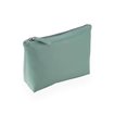 Kosmetiktasche aus Leder, Dusty Green