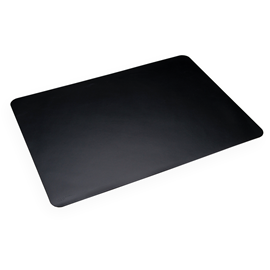 Leather Deskpad, Rollable, Black