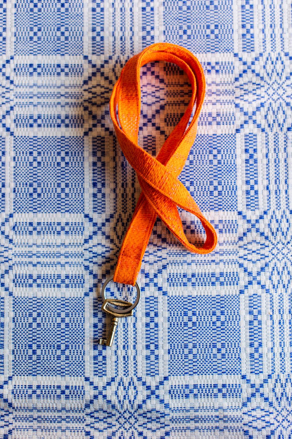 Nyckelband, Tällbergskrus, Orange