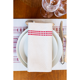 Napkin, Daladräll, Red