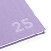 Agenda 2025, relié, Lavender