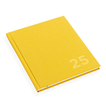 Calendar Hardcover 2025, Sun Yellow