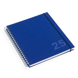 Calendar Spiral Bound 2025, Royal Blue