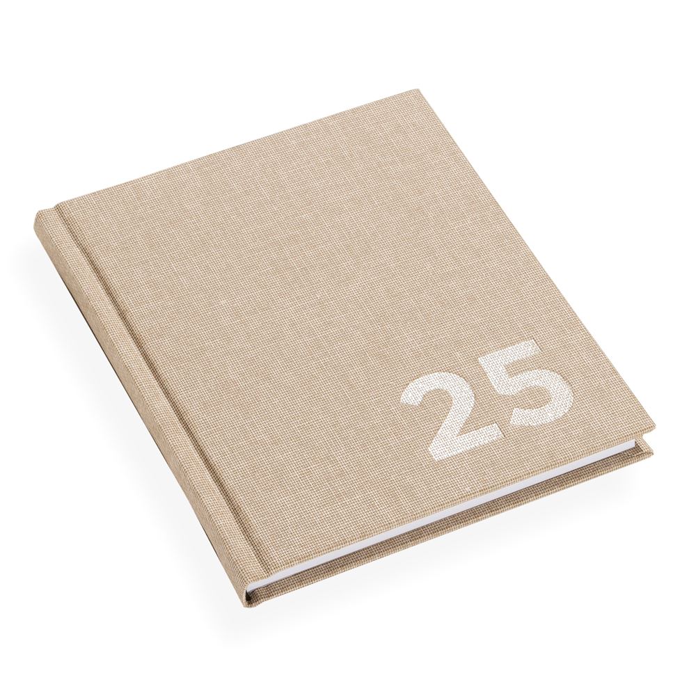 Calendar Hardcover 2025, Sand Brown
