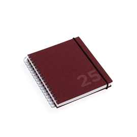 Calendar Spiral Bound 2025, Chestnut