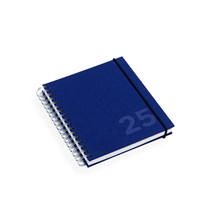 Calendar Spiral Bound 2025, Royal Blue