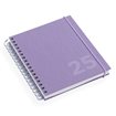 Calendar Spiral Bound 2025, Lavender