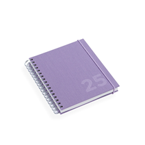 Calendar Spiral Bound 2025, Lavender