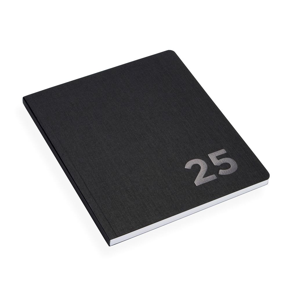 Calendar Soft Cover 2025, Black