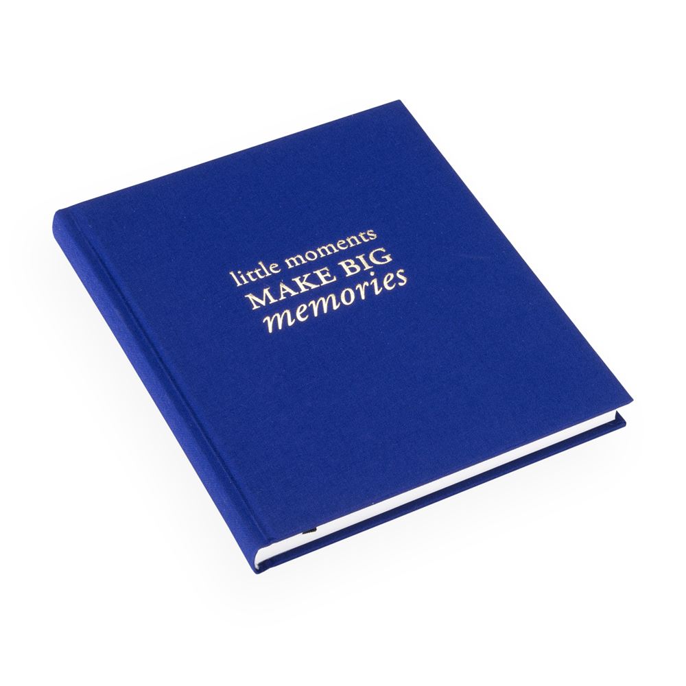 Notizbuch gebunden, Royal Blue